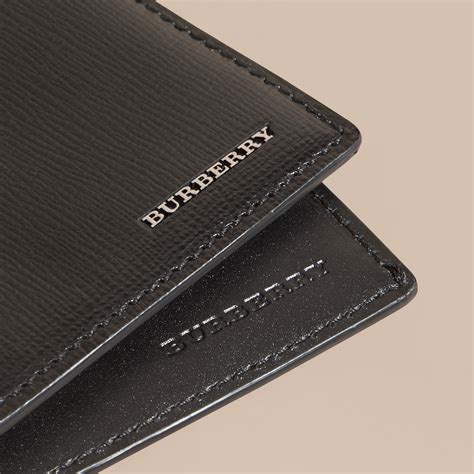 burberry london leather bifold wallet dupe